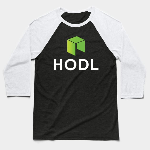 HODL NEO with logo Baseball T-Shirt by mangobanana